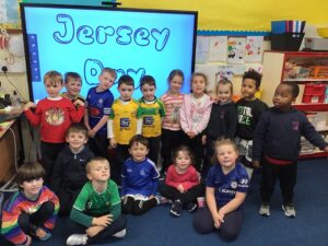Jersey Day in Junior Infants!